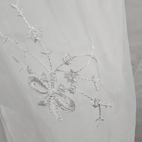 Edgehill Collection White Christening Baptism Infant Gown 6-9 months - Picture 9 of 15